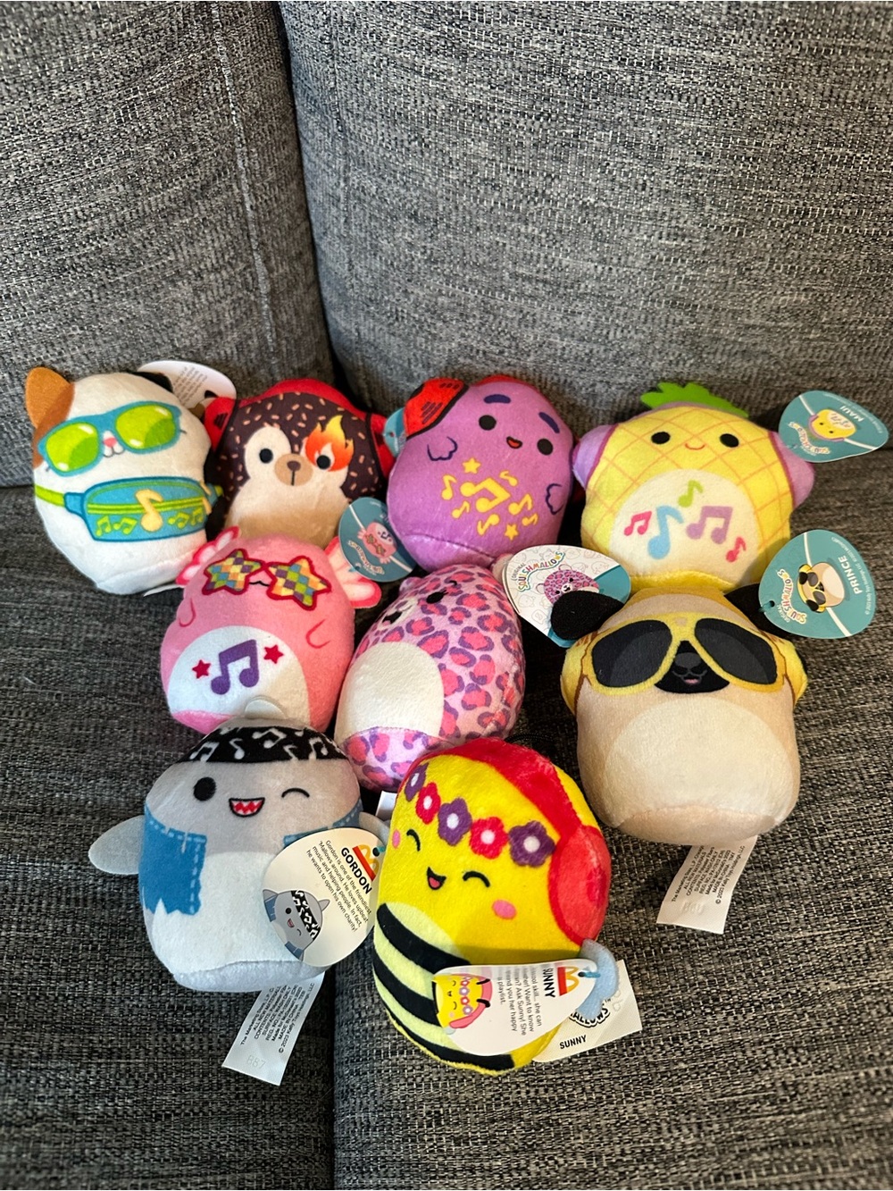 Assorted McDonald’s happy meal squishmallows